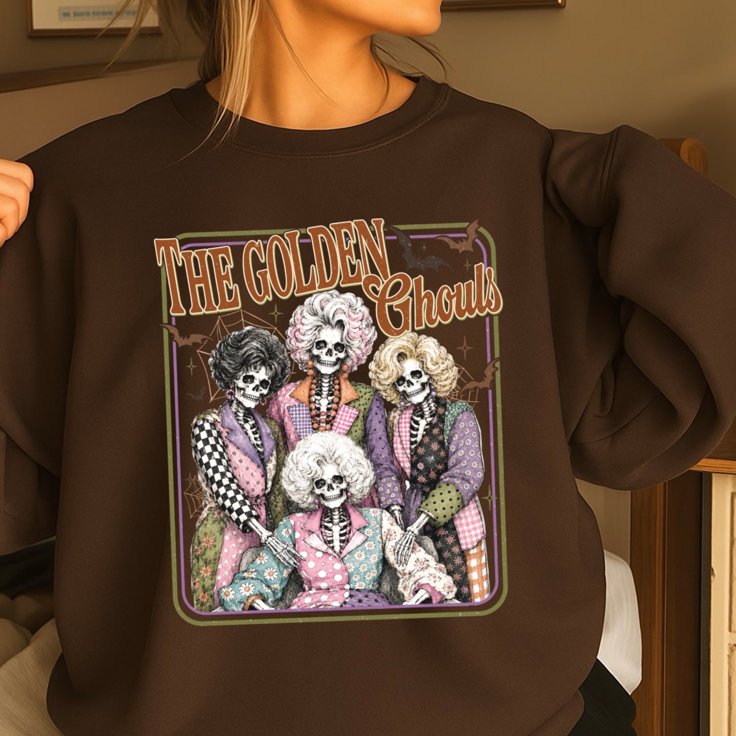 The Golden Ghouls Crewneck Sweatshirt