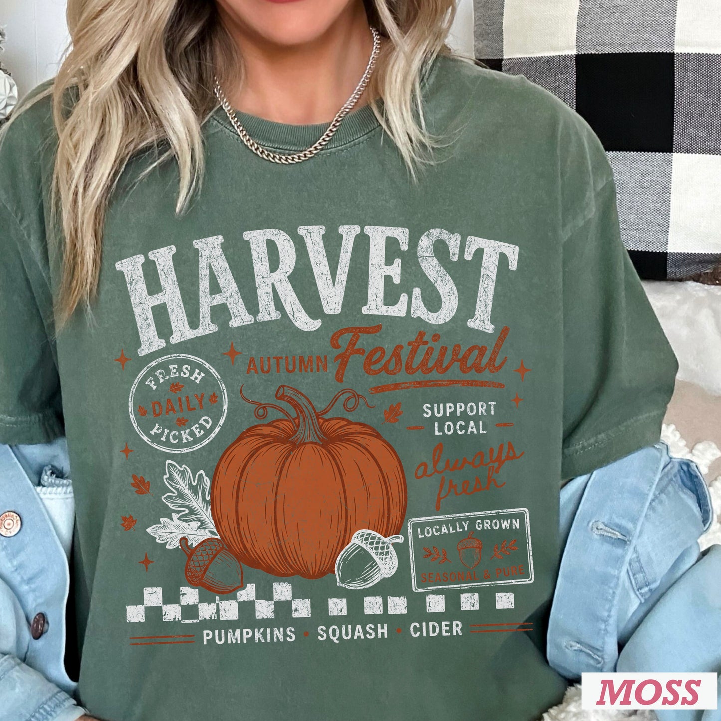 Harvest Festival Comfort Color Graphic Tee