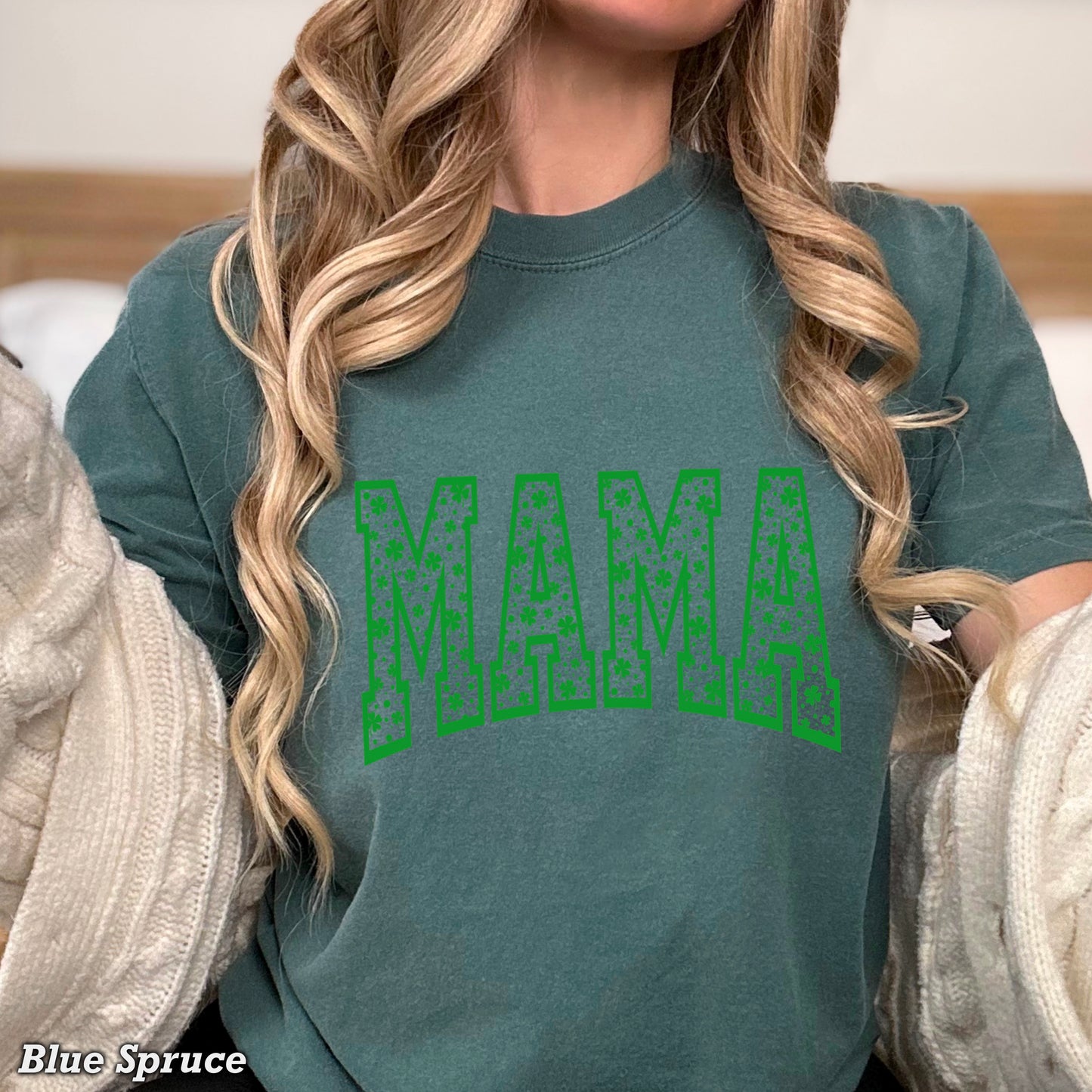Mama St. Patrick’s Day Comfort Color Graphic Tee