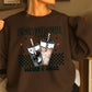 Freshly Boo’d Coffee Halloween Crewneck Sweatshirt