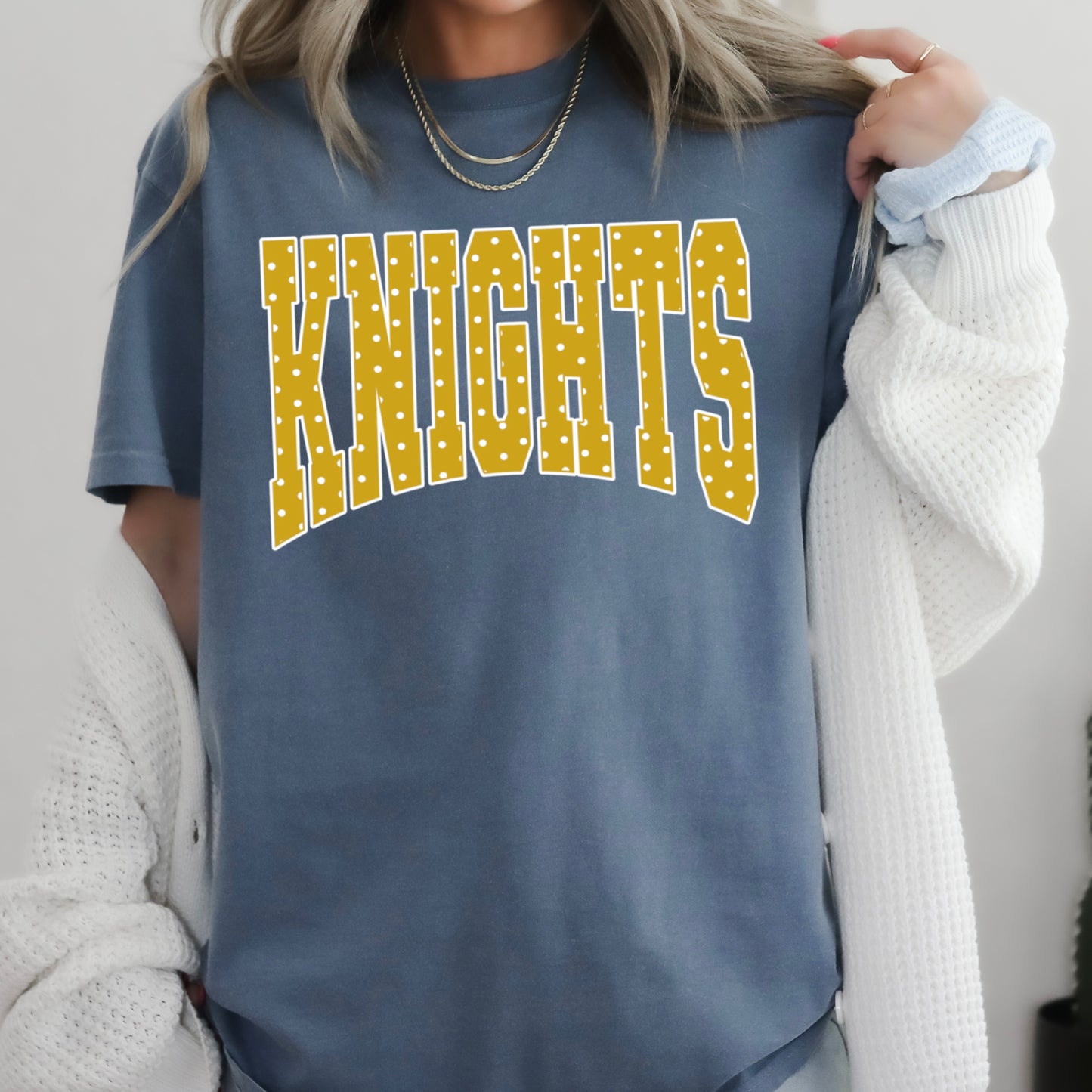 Knights Comfort Color Graphic Tee