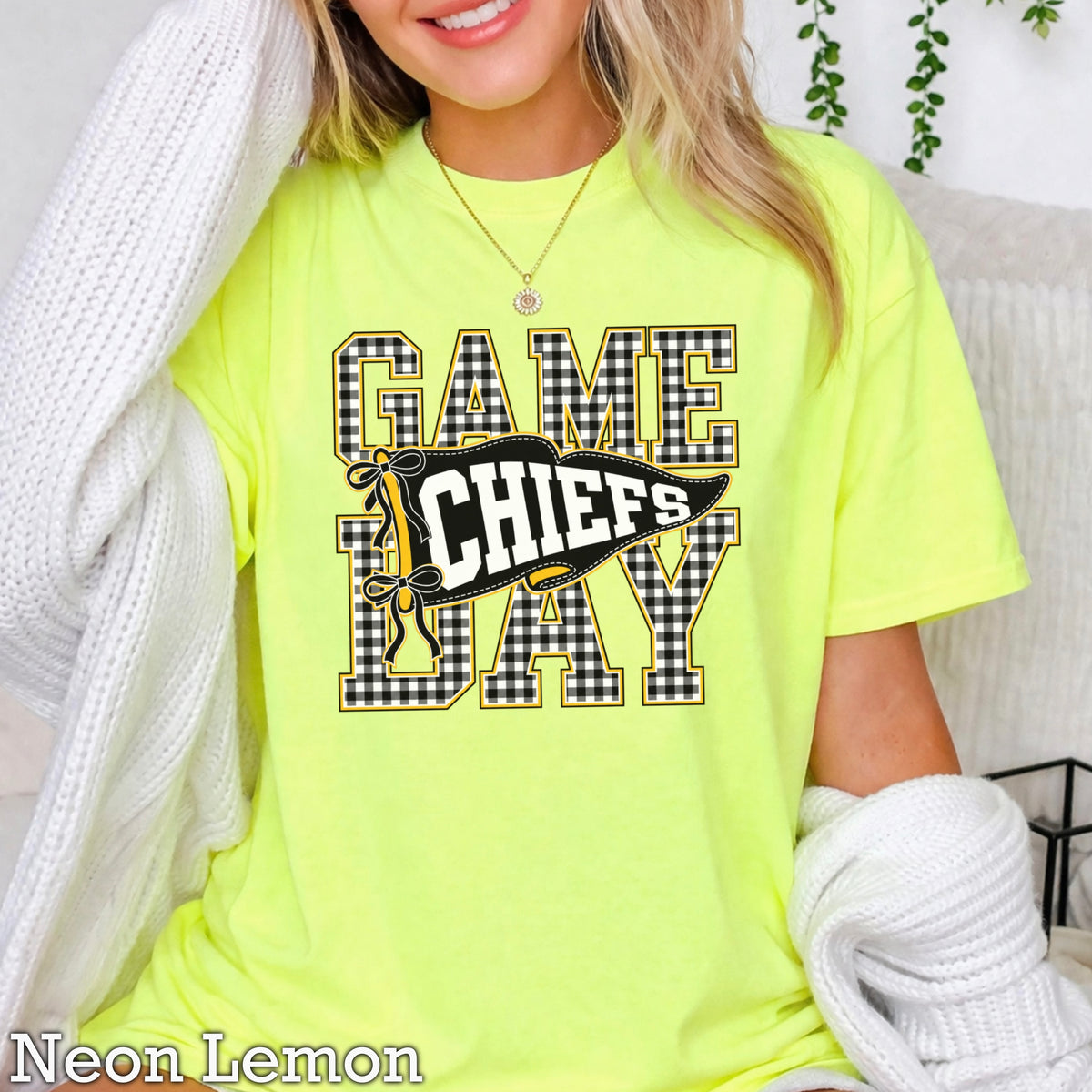 Chiefs Comfort Color Graphic Tee