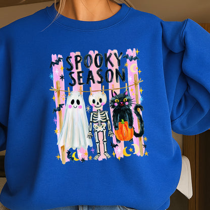 Spooky Season Halloween Crewneck Sweatshirt
