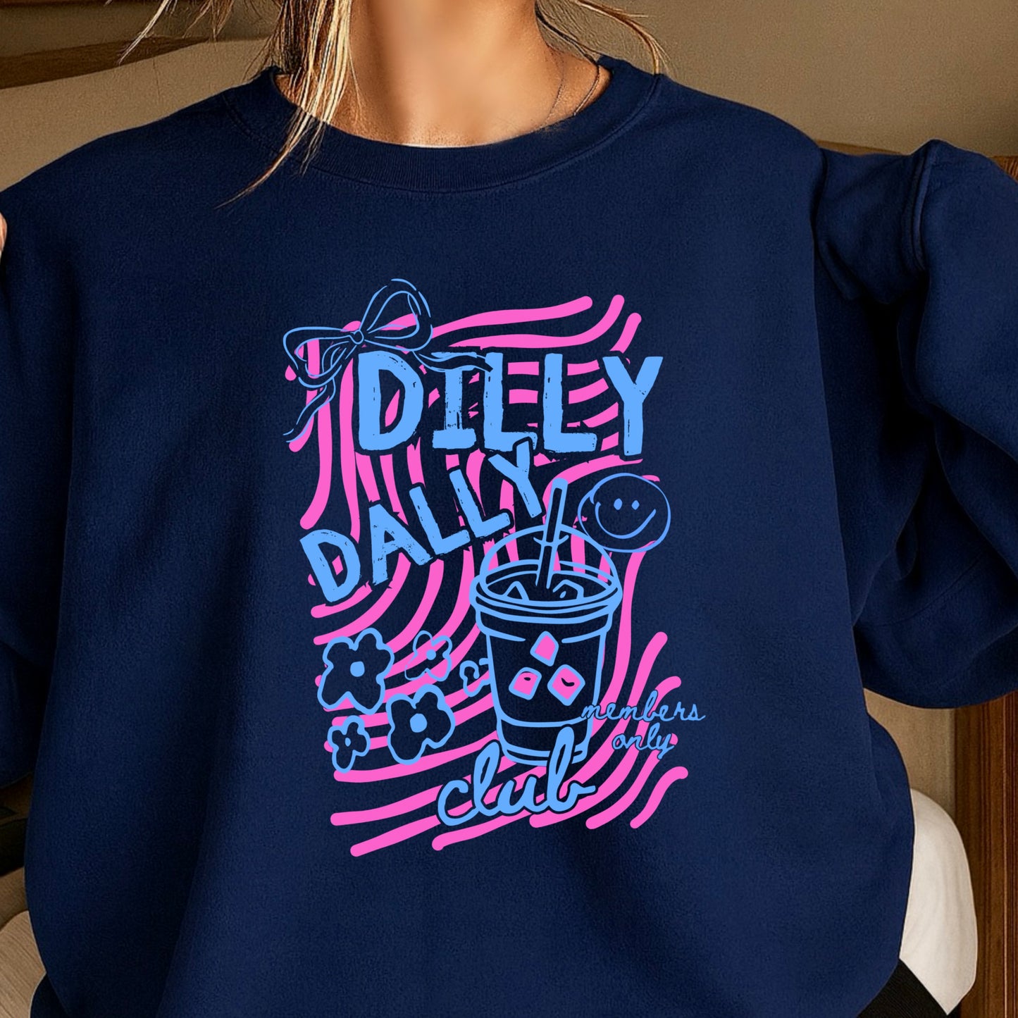 Dilly Dally Club Crewneck Sweatshirt