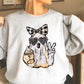 Preppy Ghost Halloween Crewneck Sweatshirt