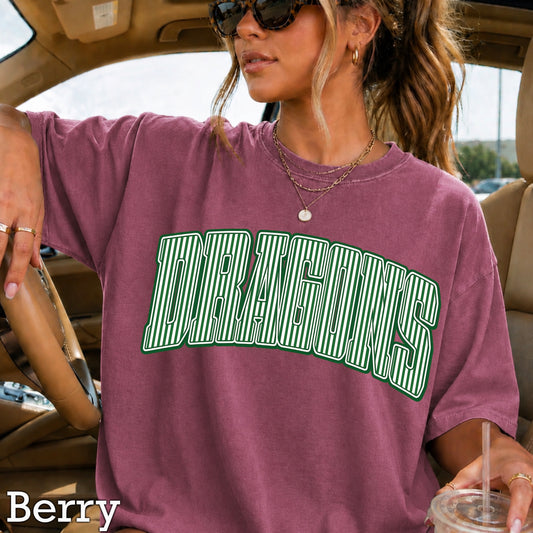 Dragons Comfort Color Graphic Tee