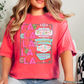 Fa La La Comfort Color Graphic Tee