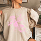 Halftone Cupid Valentine’s Day Crewneck Sweatshirt