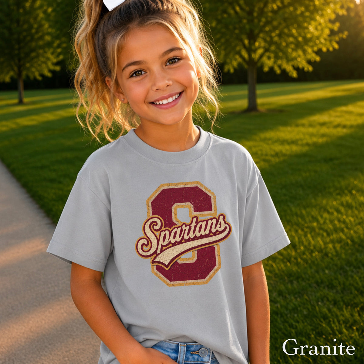 Spartans Youth Comfort Color T-Shirt