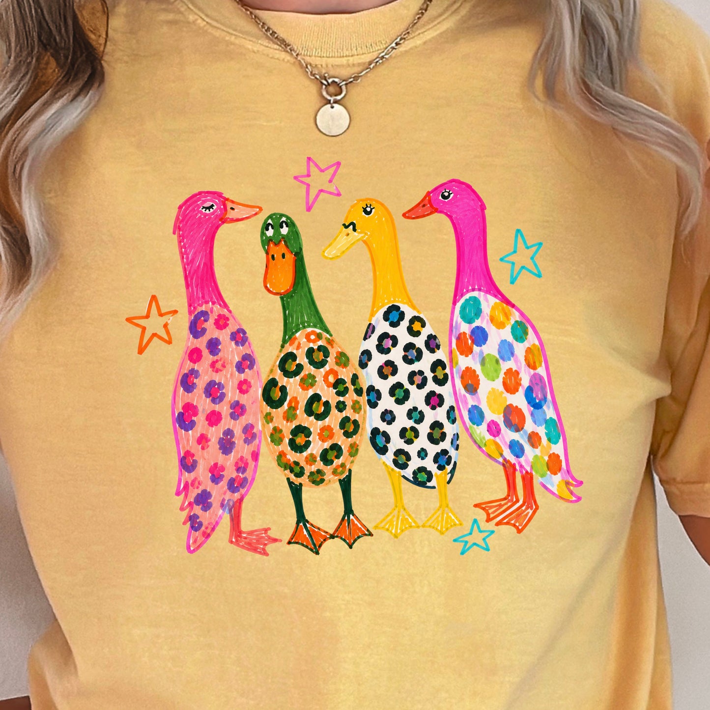 Mallard Ducks Comfort Color Graphic Tee
