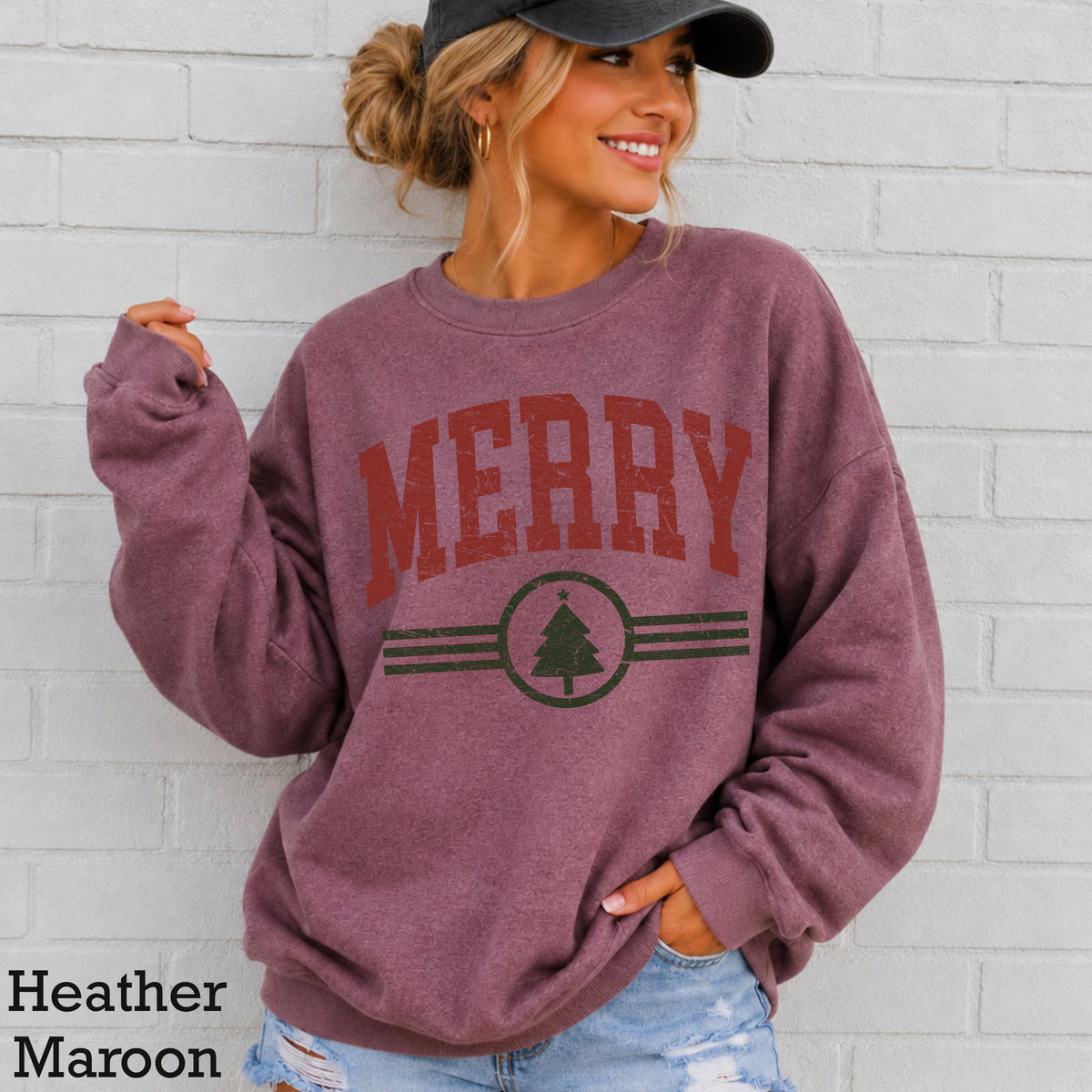 Merry Christmas Crewneck Sweatshirt