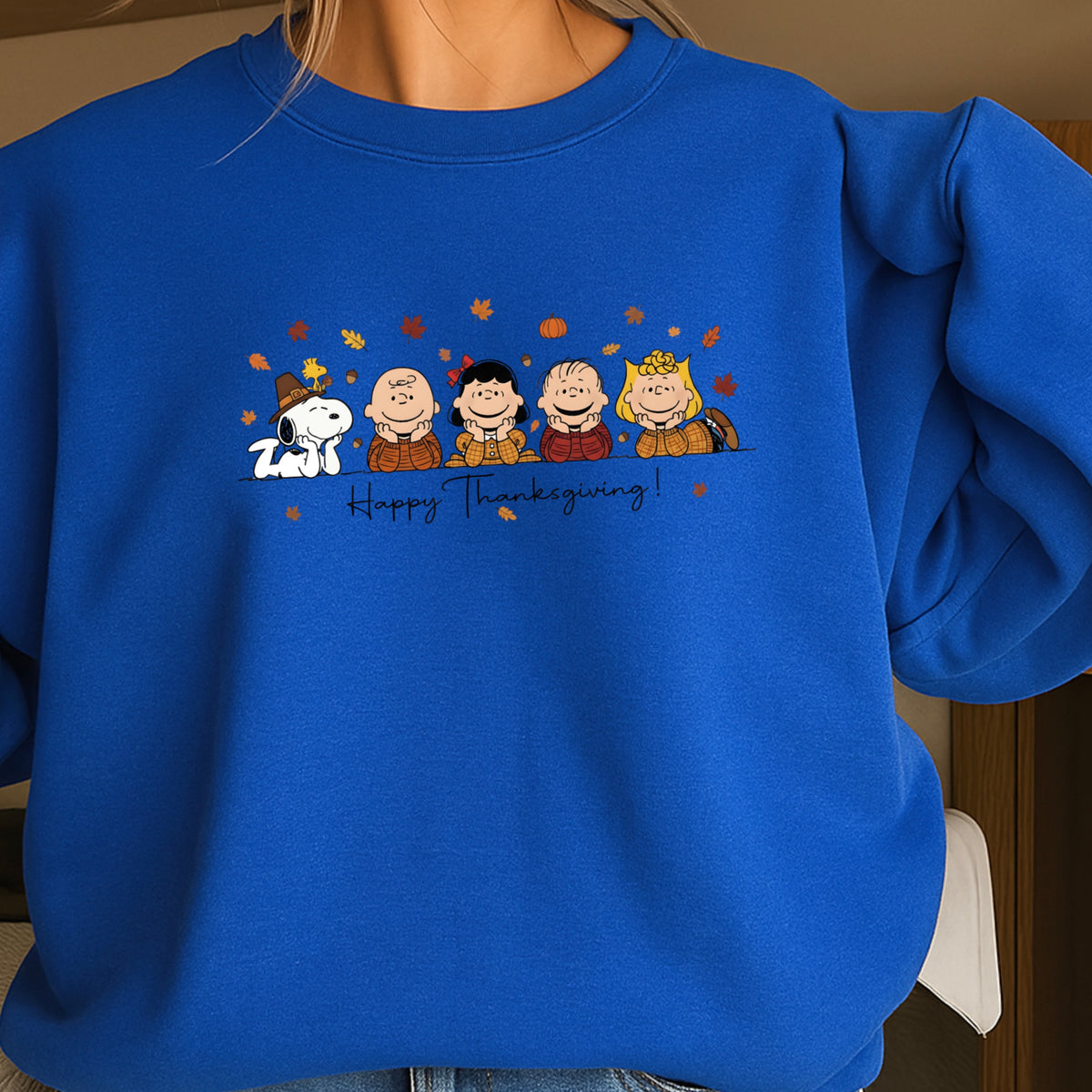 Happy Thanksgiving Crewneck Sweatshirt