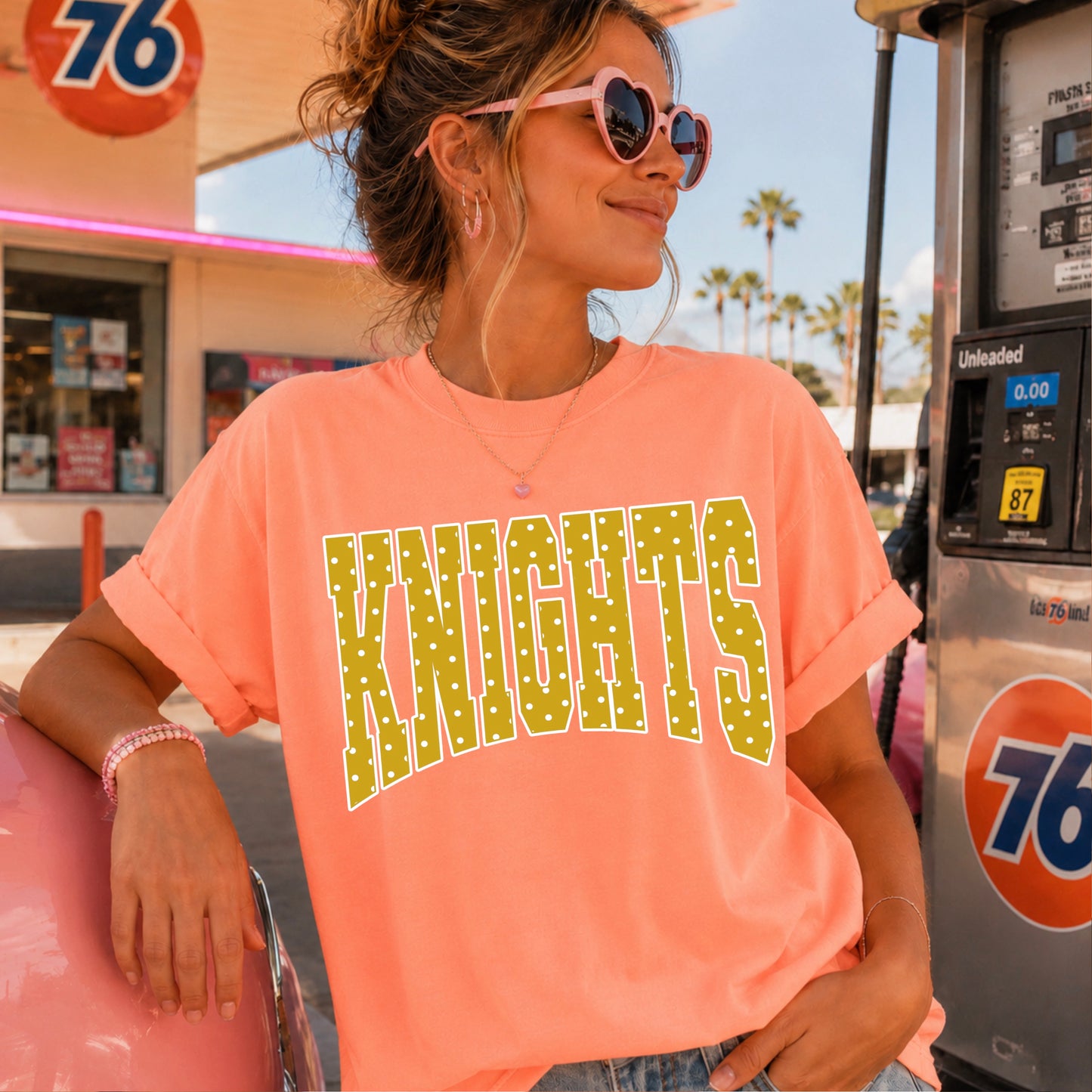 Knights Comfort Color Graphic Tee