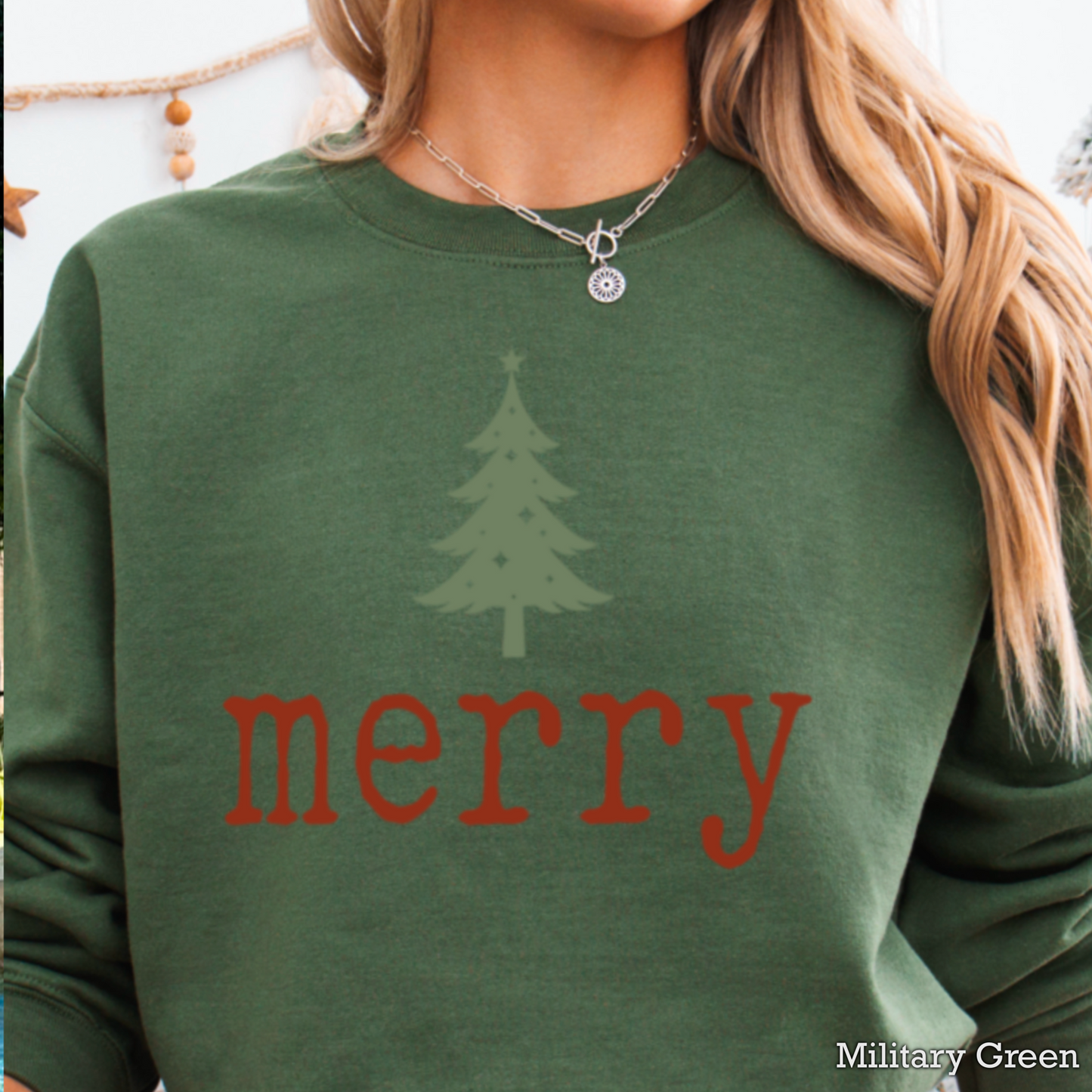 Merry Crewneck Sweatshirt