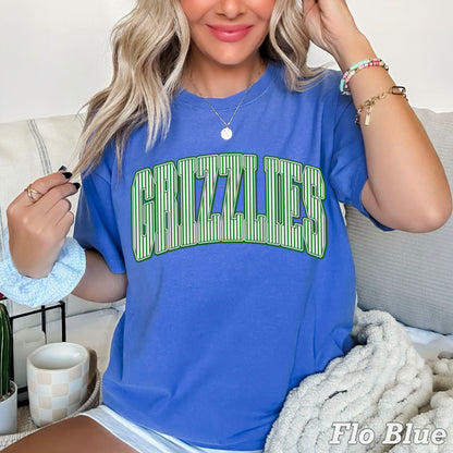 Grizzlies Comfort Color Graphic Tee