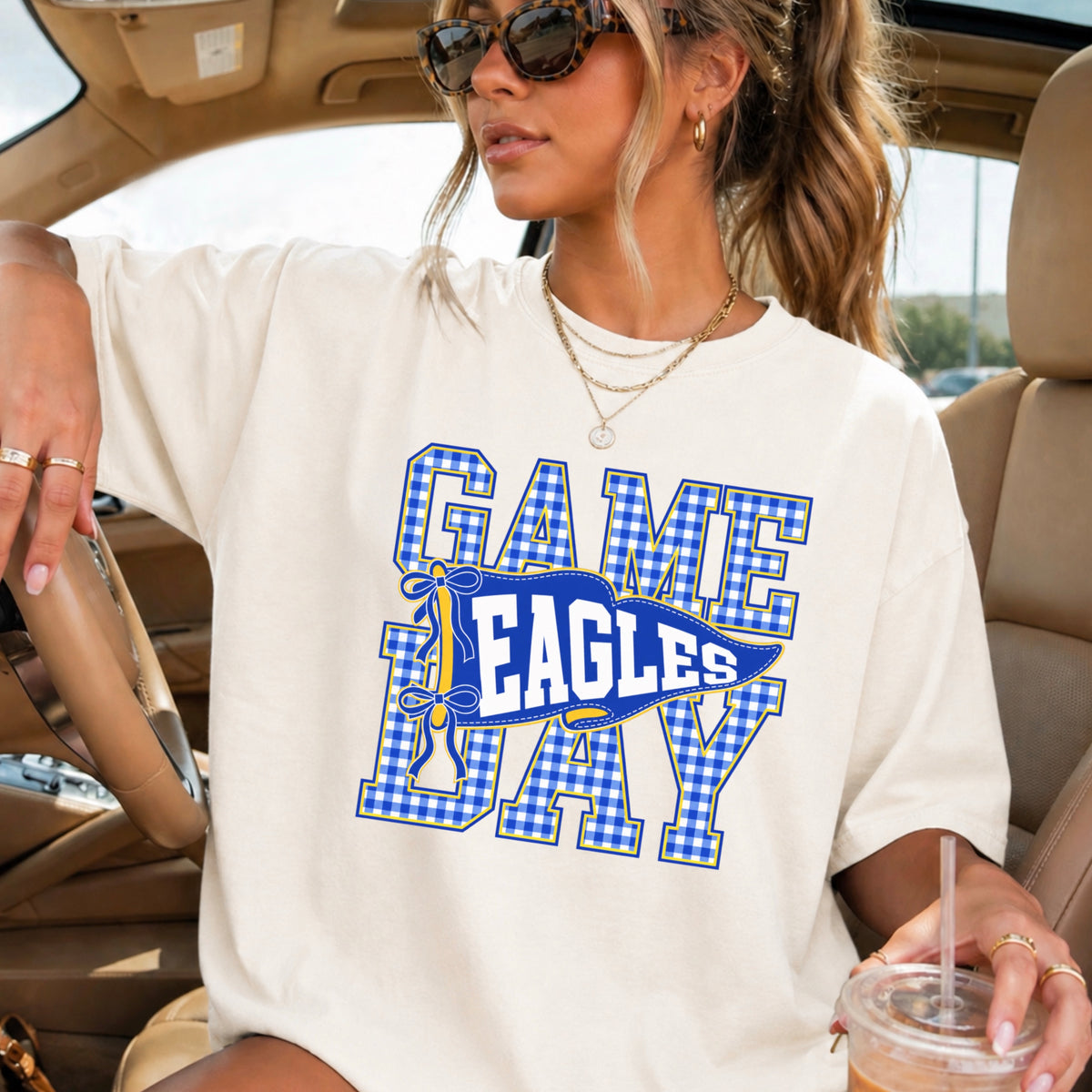 Eagles  Comfort Color Graphic Tee