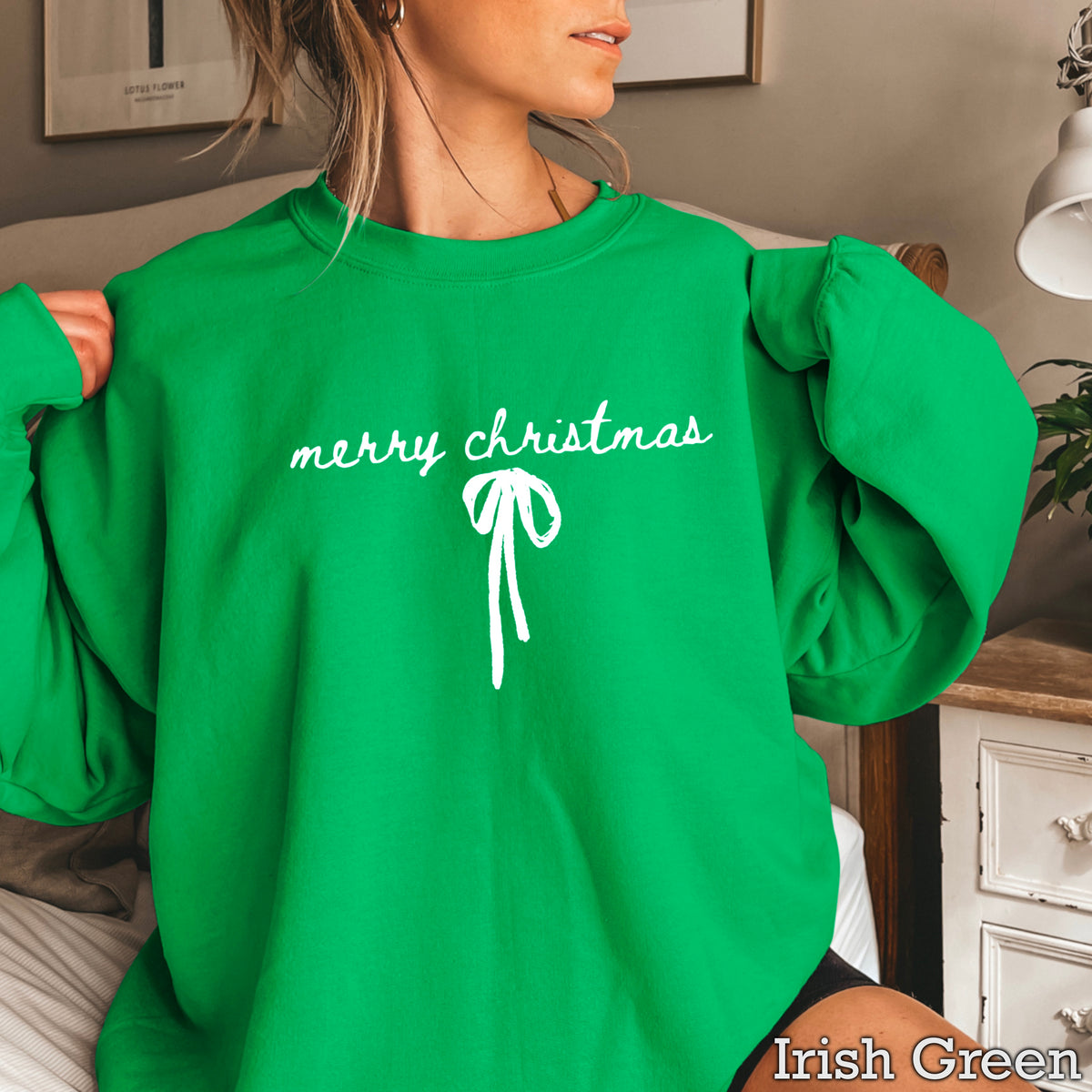 Merry Christmas Crewneck Sweatshirt