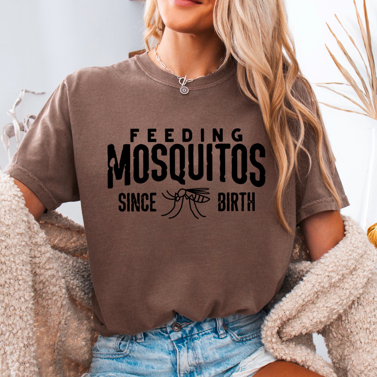 Feeding Mosquitoes Comfort Color Graphic Tee