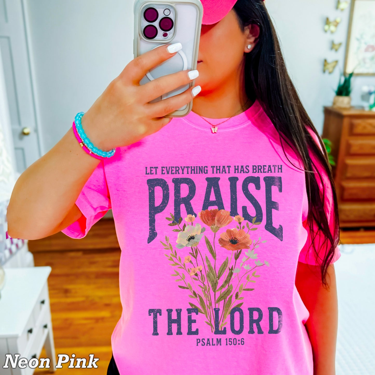 Let Everything That Has Breath Praise The Lord Comfort Color Graphic Tee