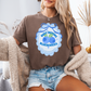 Busy Buying Blueberries Comfort Color Graphic Tee