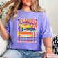 Preppy Fish Comfort Color Graphic Tee