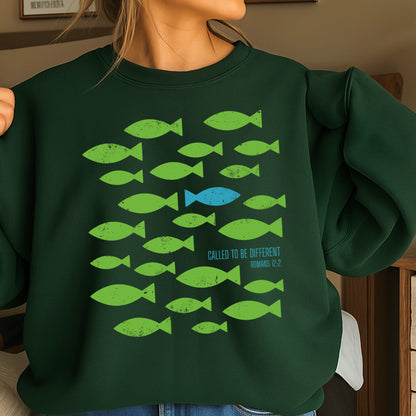 Called To Be Different Christian Crewneck Sweatshirt