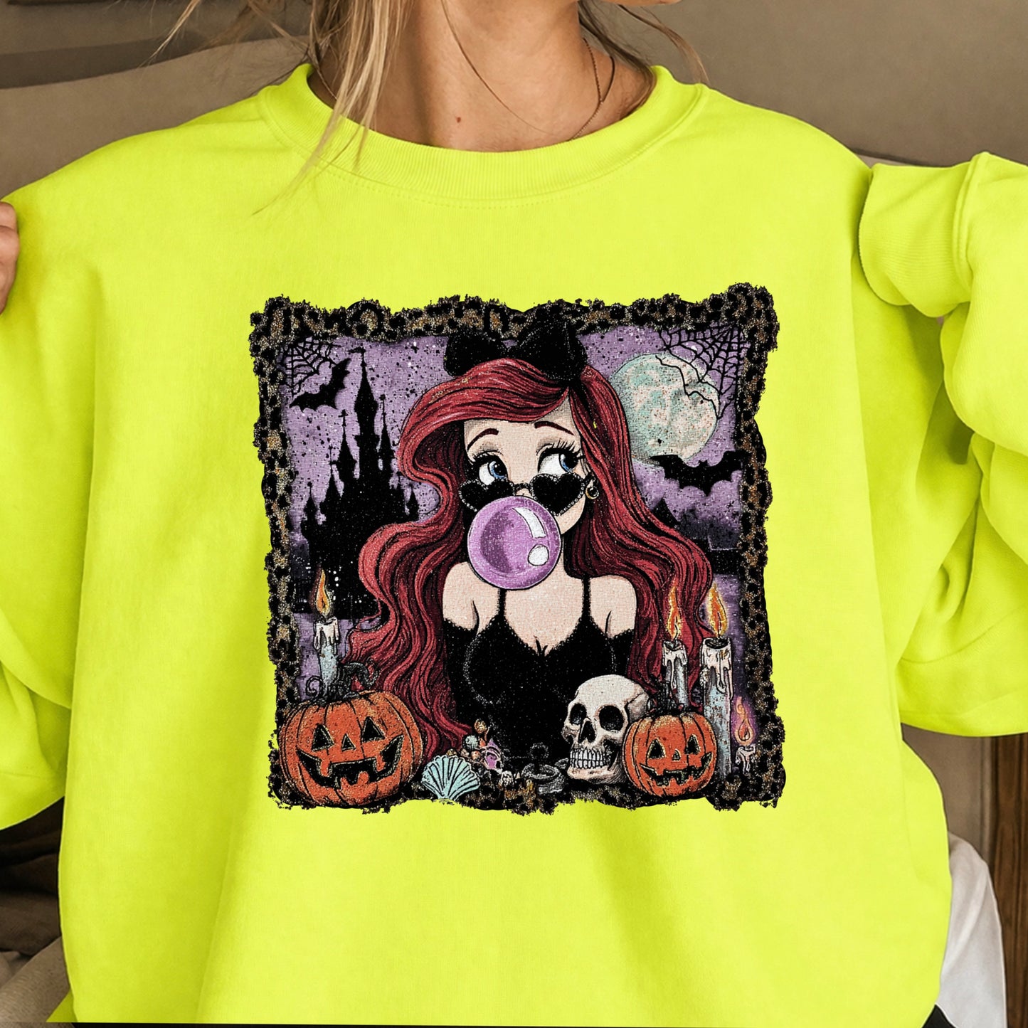 Halloween Princess Halloween Crewneck Sweatshirt