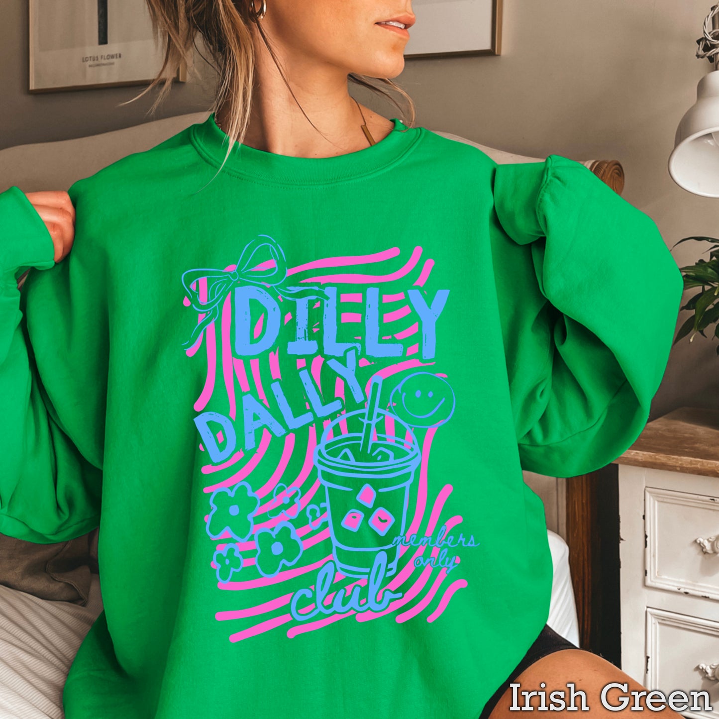 Dilly Dally Club Crewneck Sweatshirt