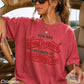 You Are About To Exceed My Holiday Cheer Limits Christmas Comfort Color Graphic Tee