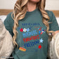 Guest Check July 4th Comfort Color Graphic Tee