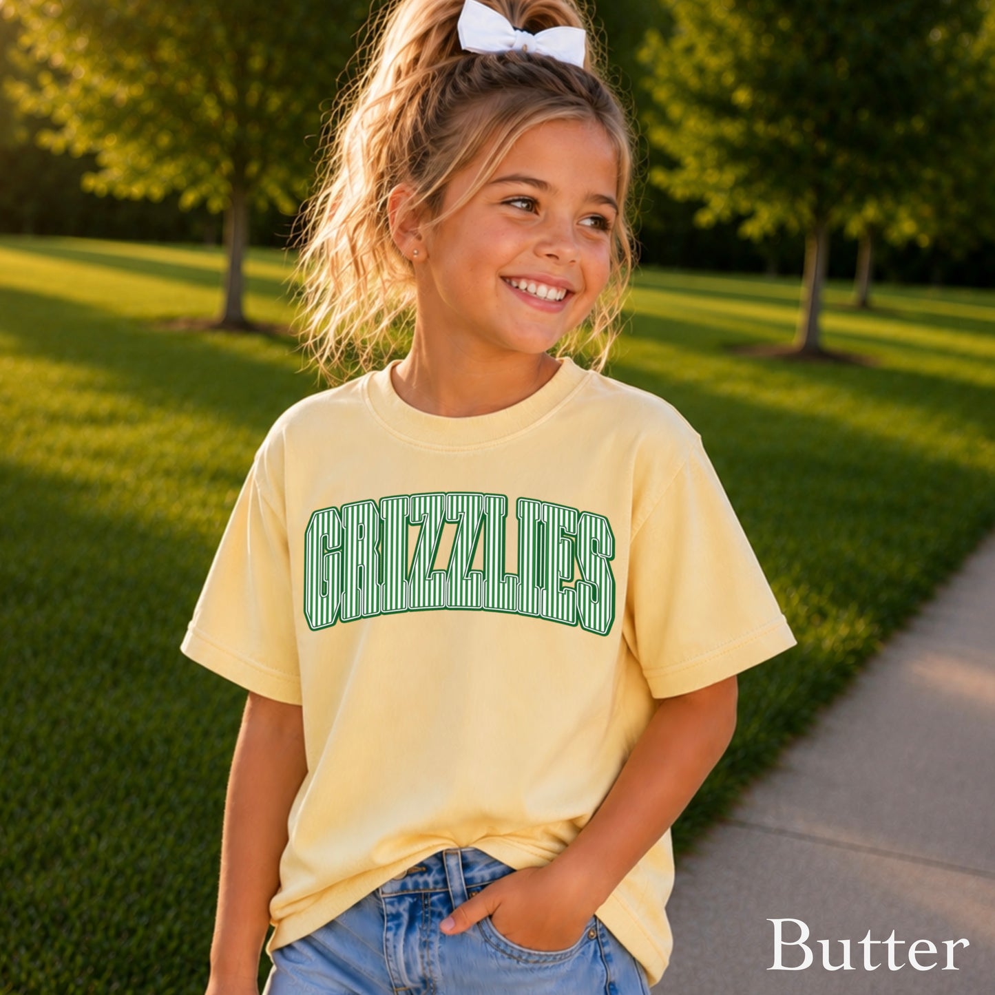 Grizzlies Youth Comfort Color T-Shirt