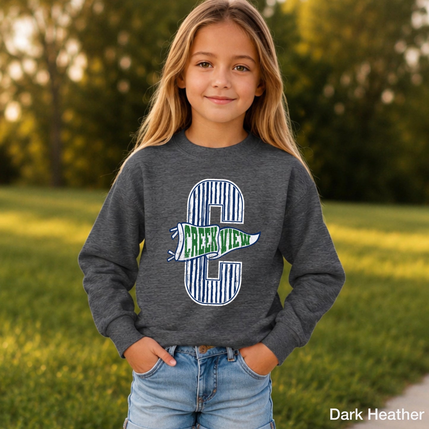 Creekview Youth Crewneck Sweatshirt