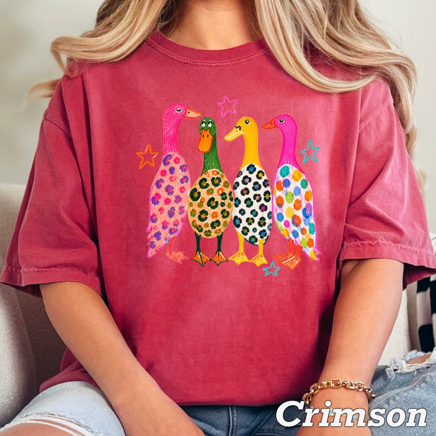 Mallard Ducks Comfort Color Graphic Tee
