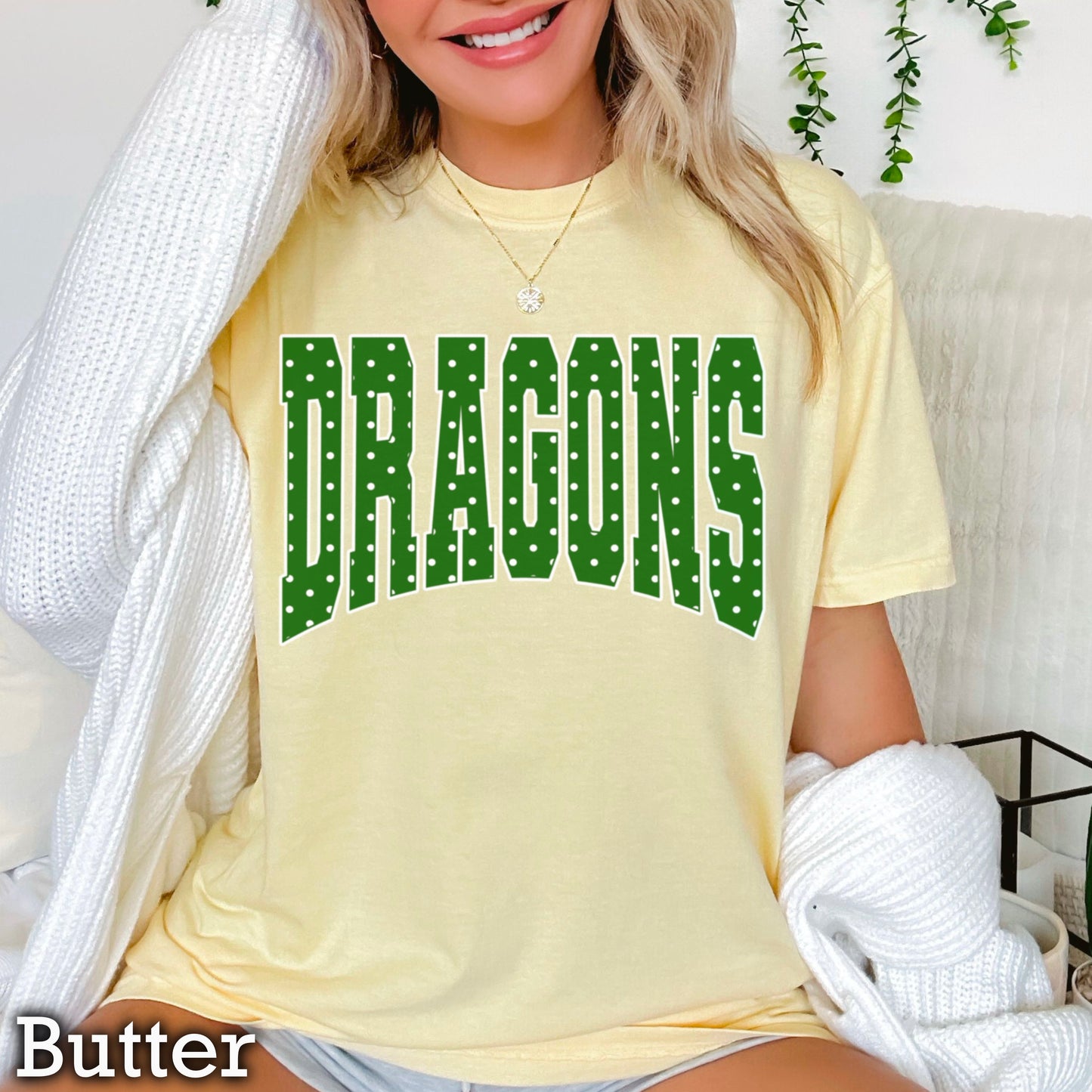 Dragons Comfort Color Graphic Tee