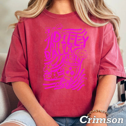Dilly Dally Club Comfort Color Graphic Tee