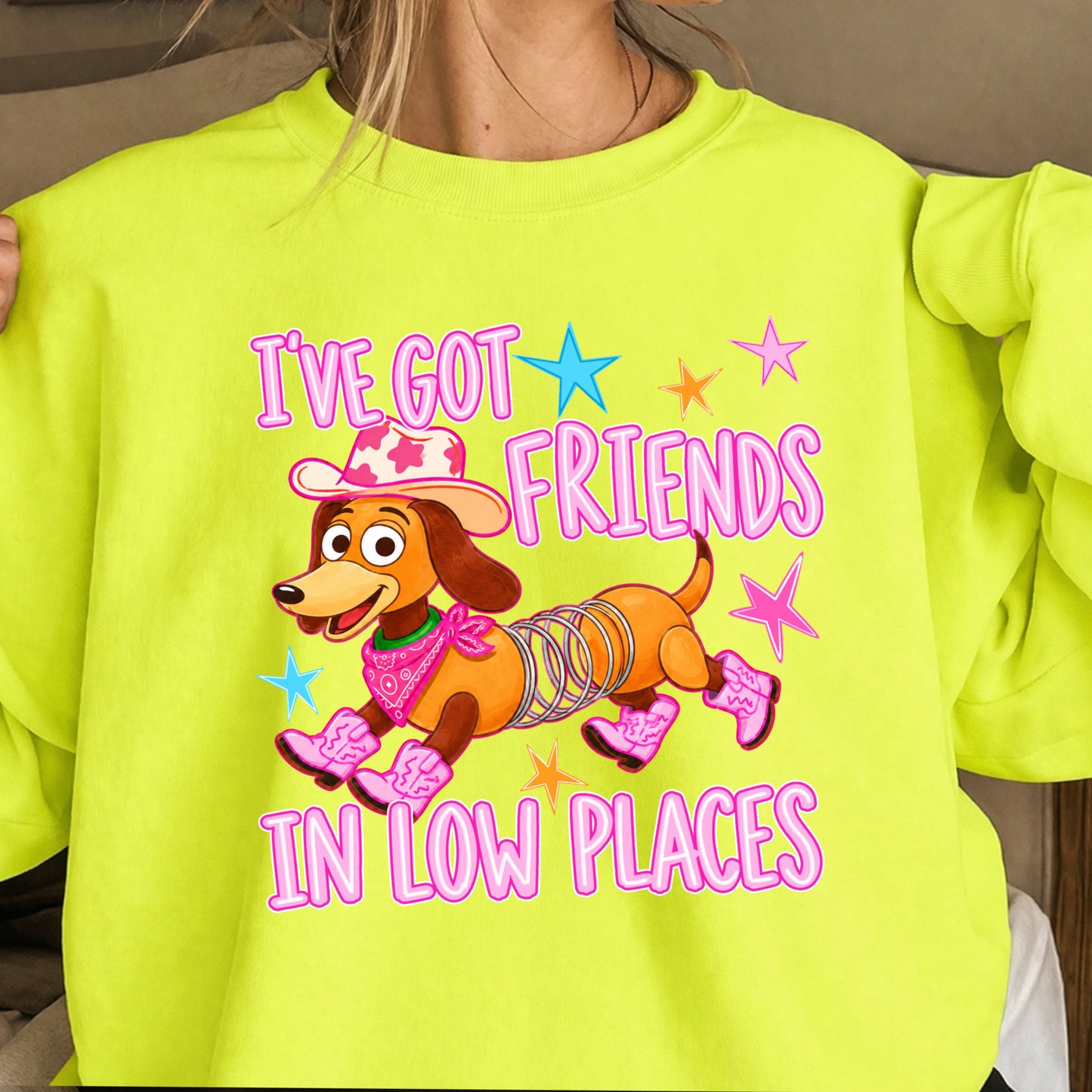 I’ve Got Friends In Low Places Toy Crewneck Sweatshirt