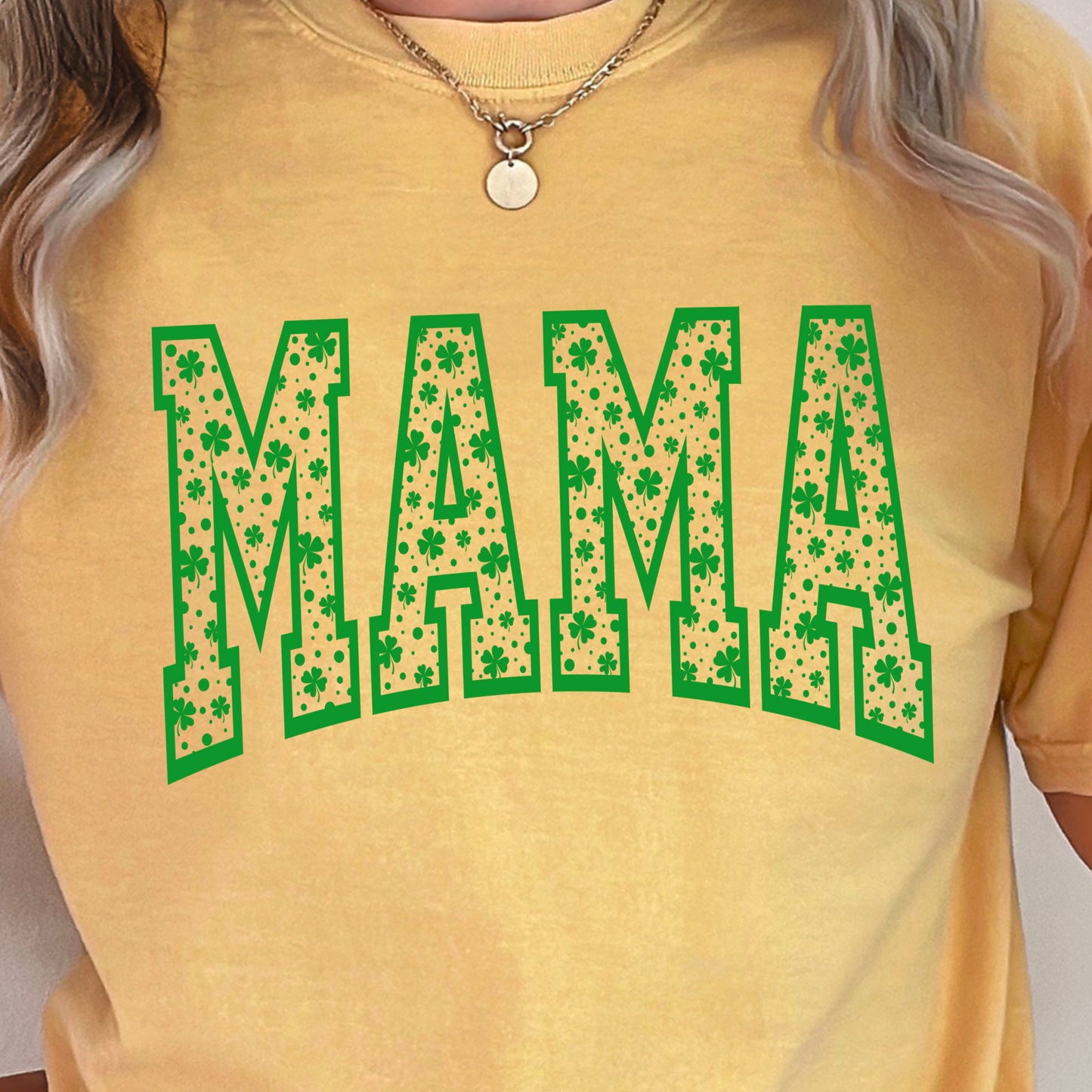 Mama St. Patrick’s Day Comfort Color Graphic Tee