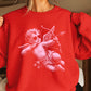 Halftone Cupid Valentine’s Day Crewneck Sweatshirt
