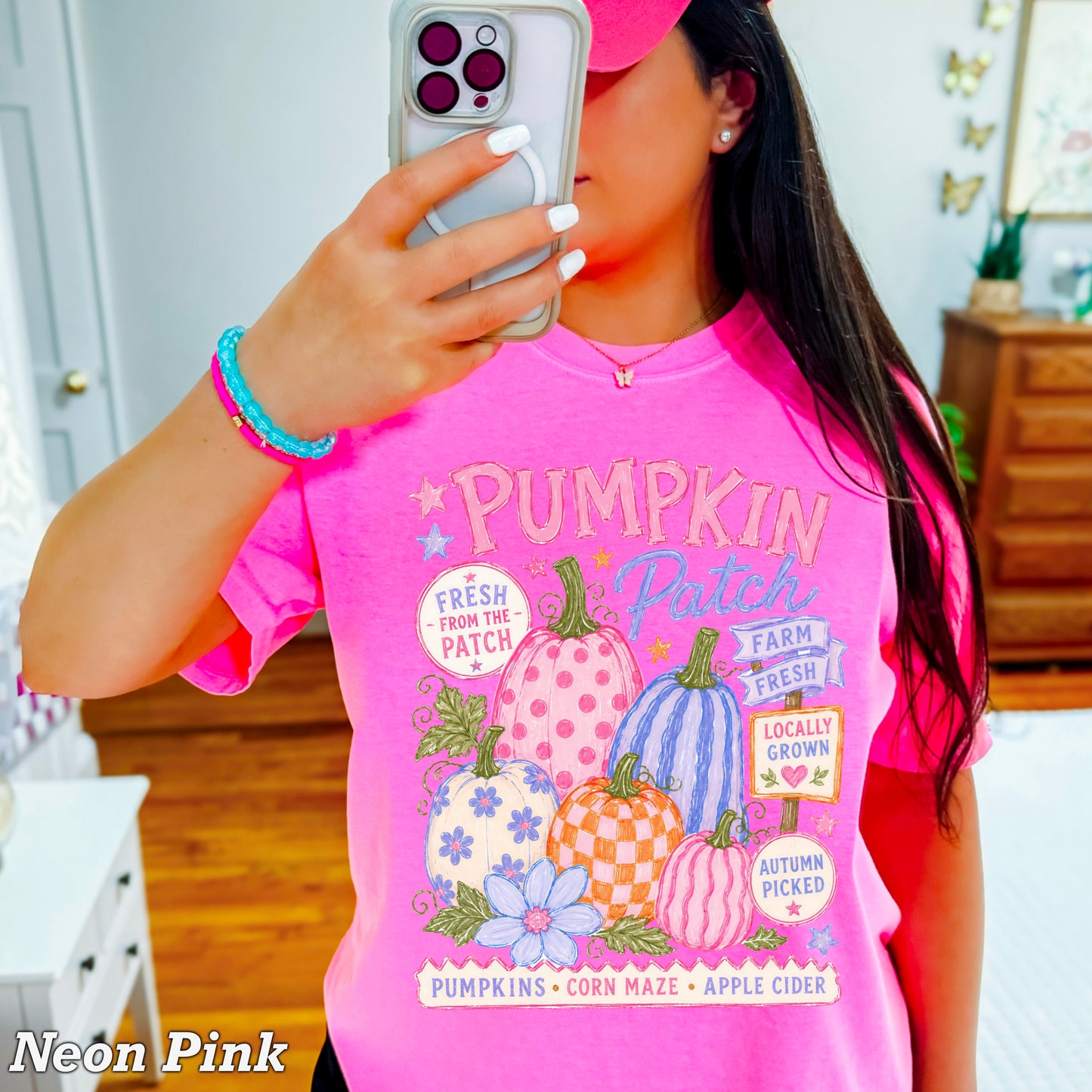 Pumpkin Patch Comfort Color Graphic Tee