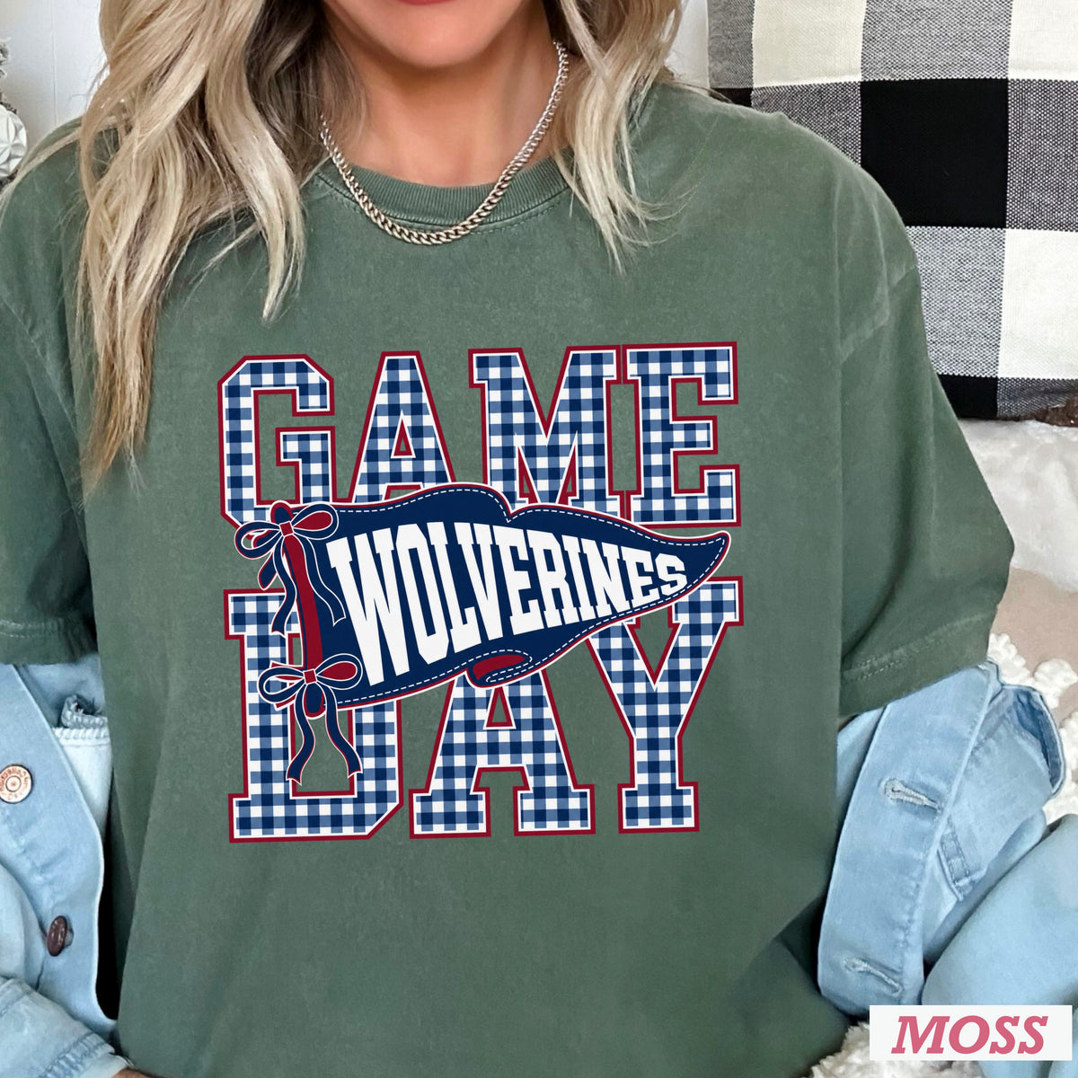 Wolverines Comfort Color Graphic Tee