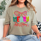 Merry Christmas Comfort Color Graphic Tee
