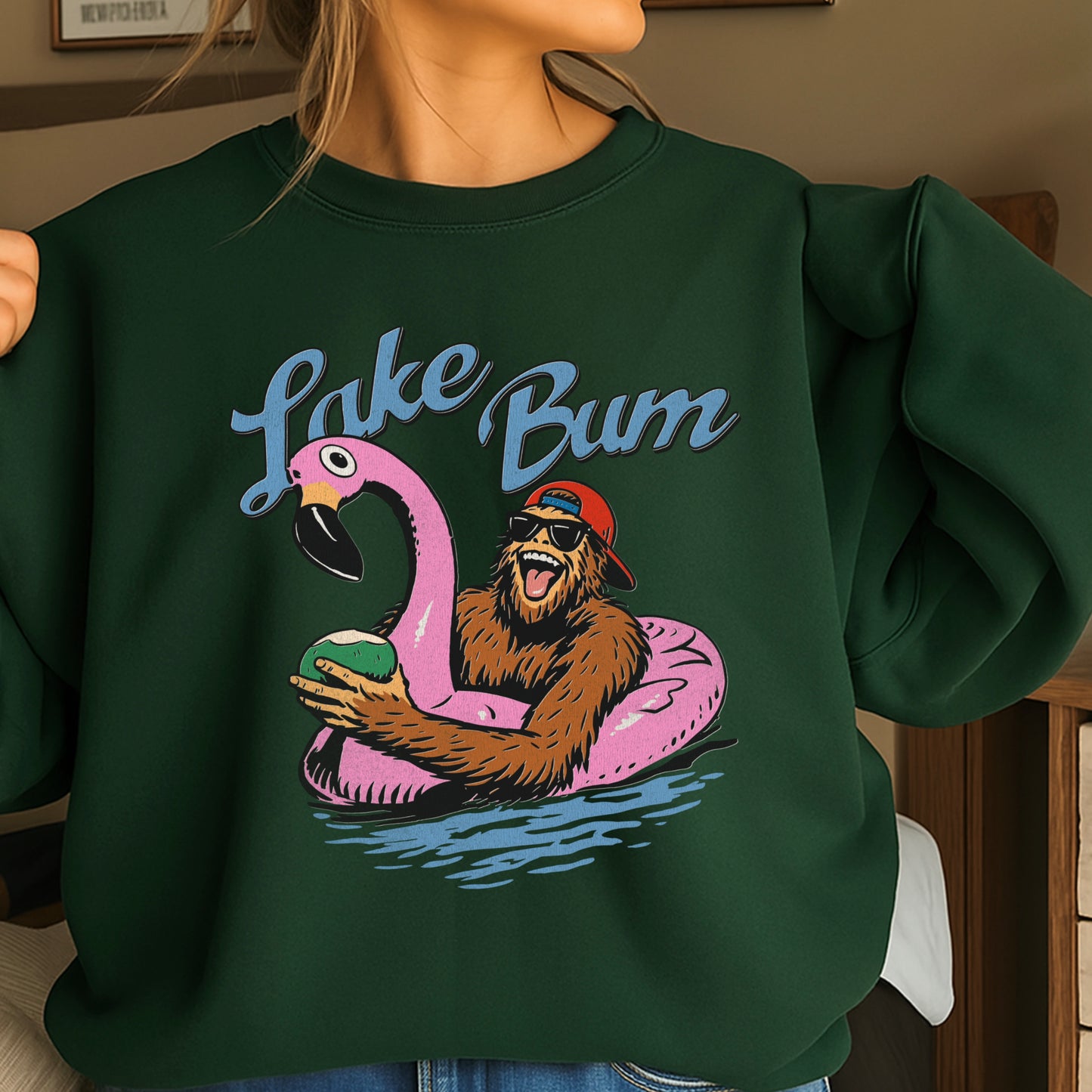 Lake Bum Crewneck Sweatshirt