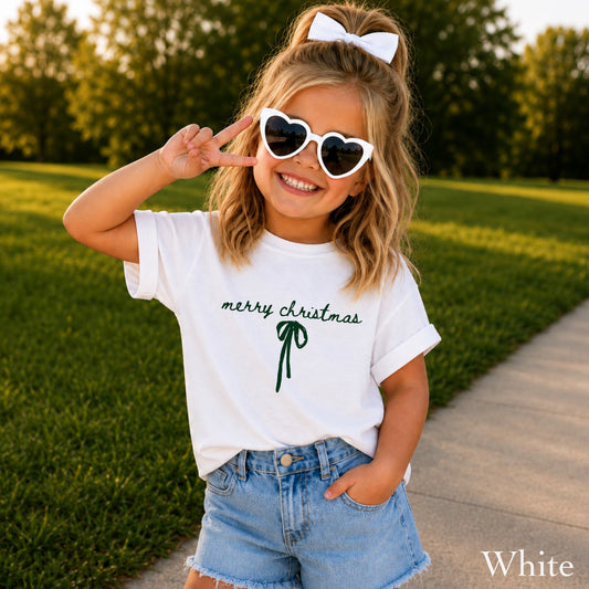 Merry Christmas Youth Comfort Color T-Shirt