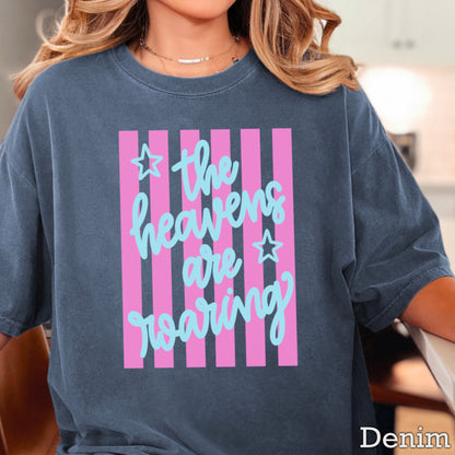 The Heavens Are Roaring Comfort Color Graphic Tee
