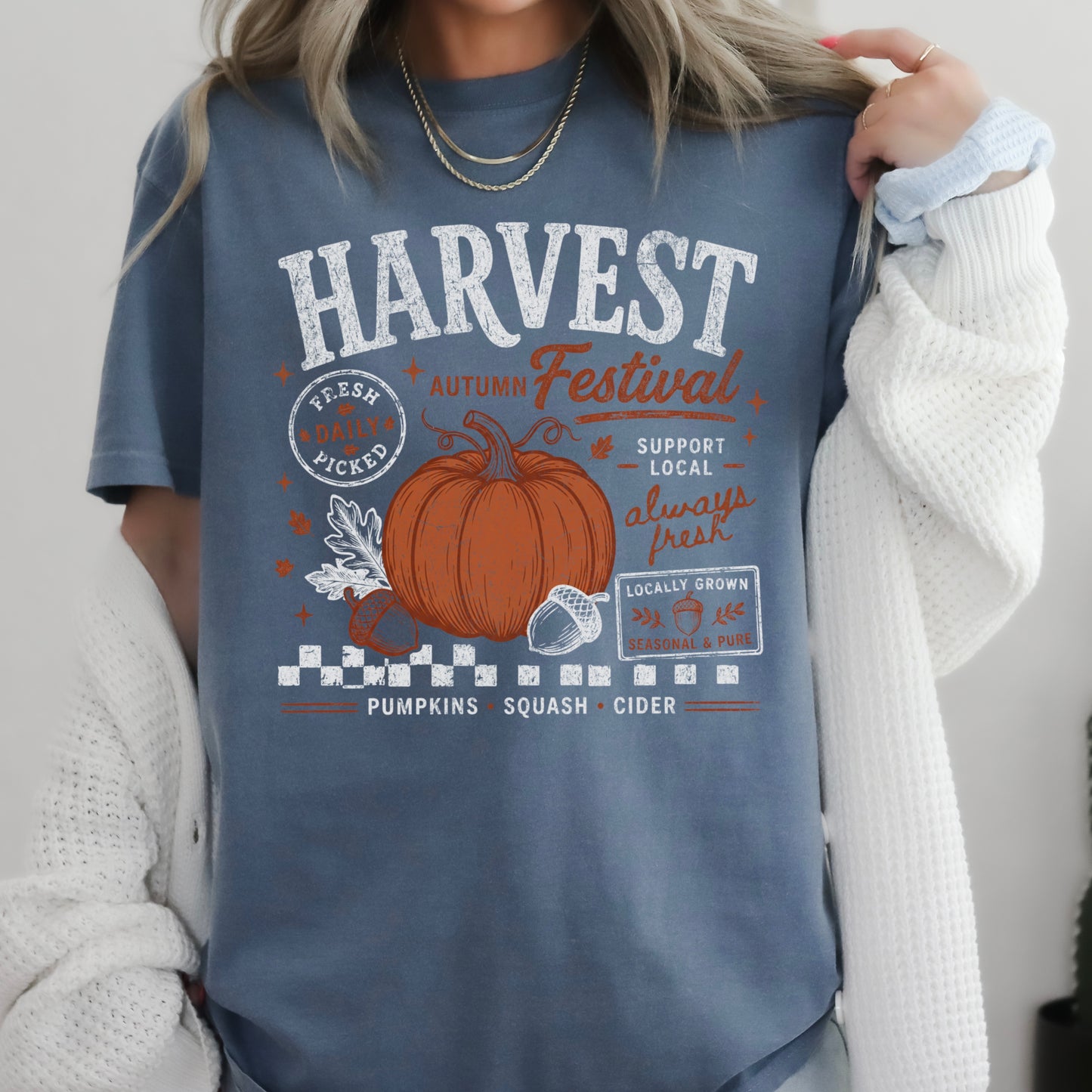 Harvest Festival Comfort Color Graphic Tee
