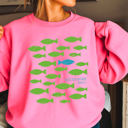Called To Be Different Christian Crewneck Sweatshirt
