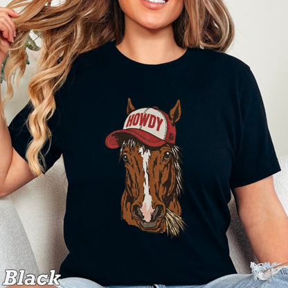 Howdy Horse Comfort Color Graphic Tee