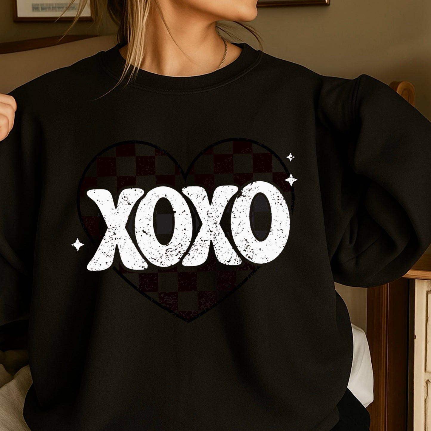 Xoxo Valentine’s Day Crewneck Sweatshirt