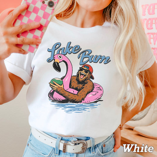 Lake Bum Comfort Color Graphic Tee