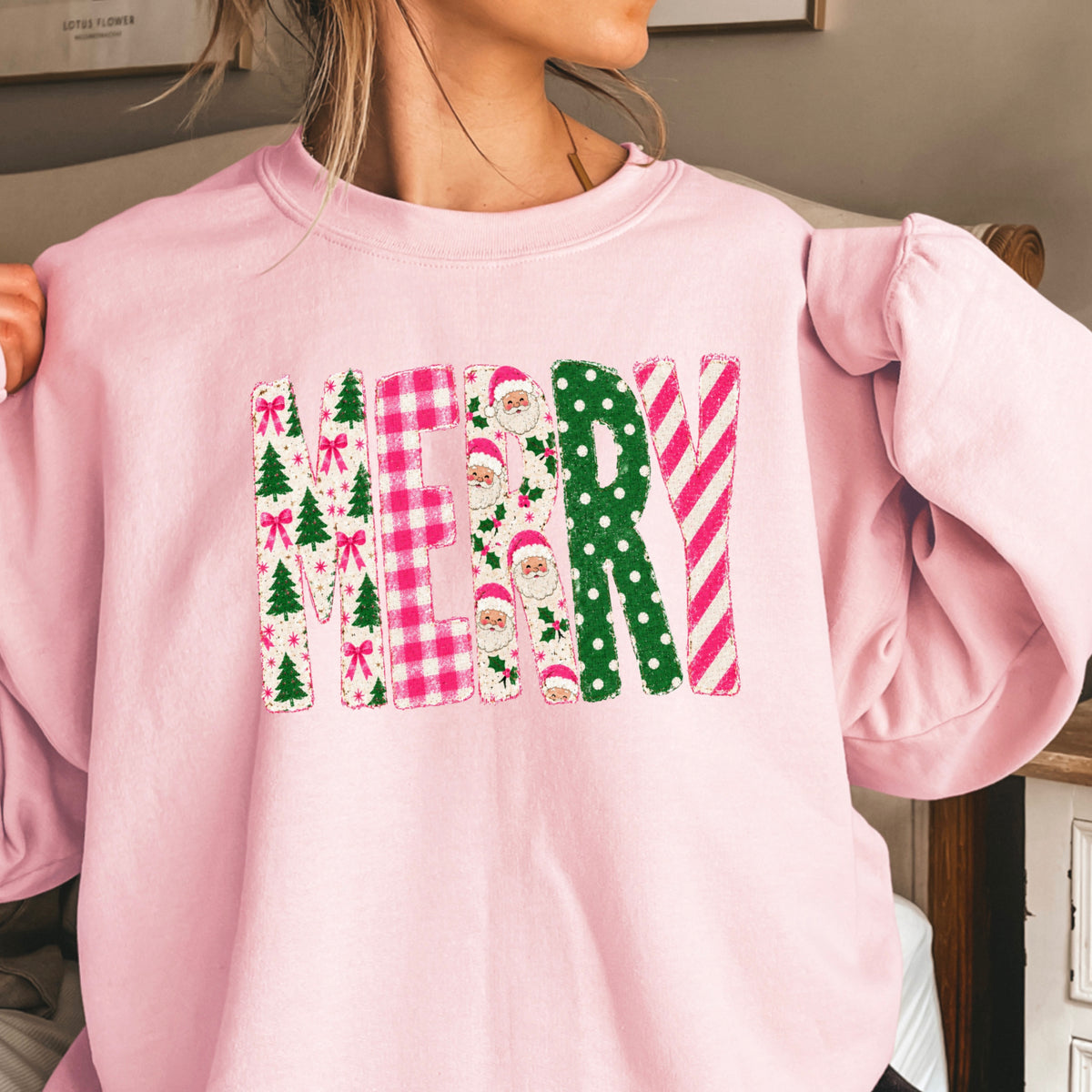 Merry Christmas Crewneck Sweatshirt